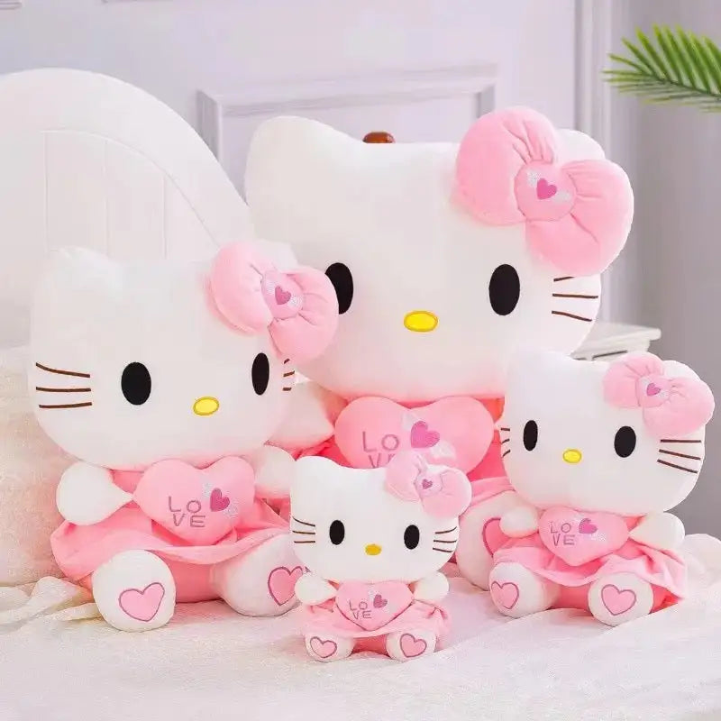 Hello Kitty Jumbo Pink Heart Plushie